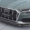 Lame de parechoc avant pour Audi A6 C8 Typ (4K / F2) Allroad Avant (2019-2023) - Fabriqué en ABS (6 finitions au choix)