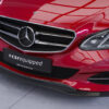Lame de parechoc avant pour Mercedes-Benz Classe E W212 / S212 berline et T-Modell (facelift) (01/2013-2016) - Fabriqué en ABS (6 finitions au choix)