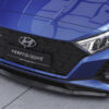 Lame de parechoc avant pour Hyundai I20 (BC3) N / N-Line (depuis 2020) - Fabriqué en ABS (6 finitions au choix)