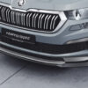 Lame de parechoc avant pour Skoda Kodiaq Active / Ambition / Style (facelift) (depuis 2021) - Fabriqué en ABS (6 finitions au choix)