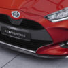 Lame de parechoc avant pour Toyota Yaris 4 (XP21) toutes carrosseries (2020-) - Fabriqué en ABS (6 finitions au choix)