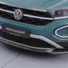 Lame de parechoc avant pour VW T-Roc (A1) toutes carrosseries (facelift) (depuis 2021) - Fabriqué en ABS (6 finitions au choix)