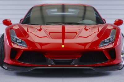 Lame de parechoc avant pour Ferrari F8 Tributo / Spider (depuis 2019)