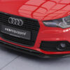 Lame de parechoc avant pour Audi A1 (8X) S-Line (2010-2014) - Fabriqué en ABS (6 finitions au choix)