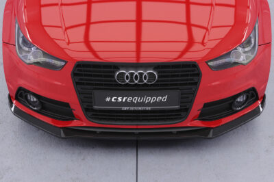 Lame de parechoc avant pour Audi A1 (8X) S-Line (2010-2014) - Fabriqué en ABS (6 finitions au choix)