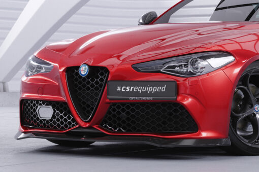 Lame de parechoc avant pour Alfa Romeo Giulia (Typ 952) Veloce (2016-2022)