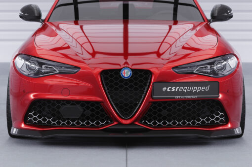 Lame de parechoc avant pour Alfa Romeo Giulia (Typ 952) Veloce (2016-2022)