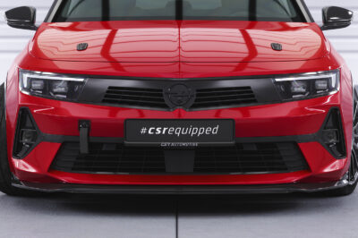 Lame de parechoc avant pour Opel Astra L GS / GSe / Electric et Ultimate Paket (depuis 2022) - Fabriqué en ABS 10mm (à peindre ou polir)