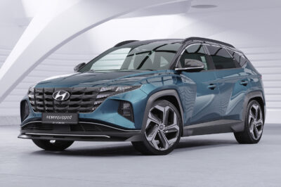 Lame de parechoc avant pour Hyundai Tucson 4 (NX4) toutes carrosseries (depuis 2020) - Fabriqué en ABS (6 finitions au choix)