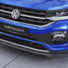 Lame de parechoc avant pour VW T-Cross (Typ C1) R-Line (depuis 2019) - Fabriqué en ABS (6 finitions au choix)