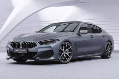 Lame de parechoc avant pour BMW Série 8 G16 Grand coupé avec Pack M / et M850i (depuis 2019) - Fabriqué en ABS (6 finitions au choix)