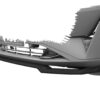 Lame de parechoc avant pour Nissan Qashqai (J12) toutes carrosseries (depuis 2021) - Fabriqué en ABS (6 finitions au choix)