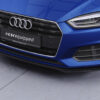 Lame de parechoc avant pour Audi A5 (F5) finition de base (coupé et cabriolet) (2016-2019) - Fabriqué en ABS (6 finitions au choix)