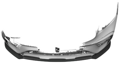 Lame de parechoc avant pour Mercedes-Benz GLB X247 toutes carrosseries (depuis 2019) - Fabriqué en ABS (6 finitions au choix)