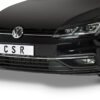 Tablier / Ajout avant pour VW Golf 7 finition de base / facelift (depuis 04/2017) - Fabriqué en ABS (6 finitions au choix)
