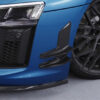 Ailettes latérales (la paire) pour Audi R8 (Typ 4S) toutes carrosseries préfacelift (2015-02/2019) - Fabriqué en ABS (6 finitions au choix)