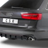Diffuseur / Ajout de parechoc arrière pour Audi A6 C7 4G berline et Avant (04/2011-09/2014) - Fabriqué en ABS (6 finitions au choix)
