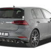Diffuseur / Ajout de parechoc arrière pour VW Golf 7 (Typ AU)  (depuis 03/2017) - Fabriqué en ABS (6 finitions au choix)