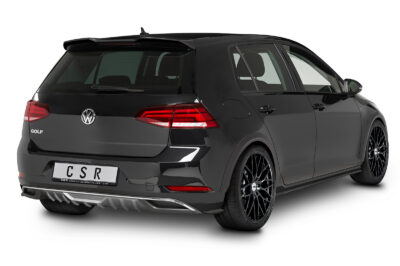 Diffuseur / Ajout de parechoc arrière pour VW Golf 7 (Typ AU) toutes versions (Facelift) (depuis 03/2017)