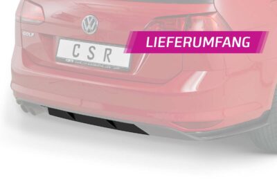 Diffuseur / Ajout de parechoc arrière pour VW Golf 7 (Typ AU) break finition de base (Pré-facelift) (04/2013-02/2017)