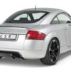 Diffuseur / Ajout de parechoc arrière pour Audi TT 8N toutes carrosseries avec Auspuff auf der Fahrerseite (1998-2006) - Fabriqué en ABS (6 finitions au choix)