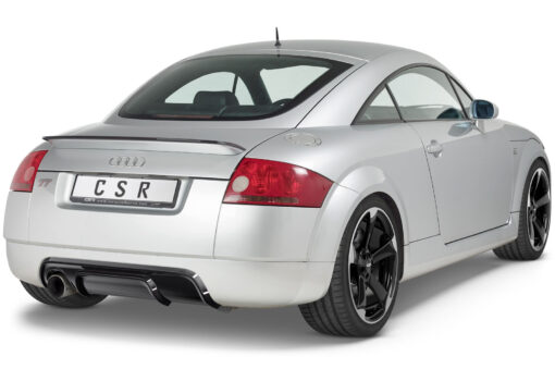 Diffuseur / Ajout de parechoc arrière pour Audi TT 8N toutes versions avec échappement côté conducteur (1998-2006)