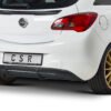 Diffuseur / Ajout de parechoc arrière pour Opel Corsa E 3 portes (2014-2019) - Fabriqué en ABS (6 finitions au choix)