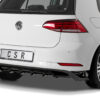 Diffuseur / Ajout de parechoc arrière pour VW Golf 7 (Typ AU)  (depuis 03/2017) - Fabriqué en ABS (6 finitions au choix)