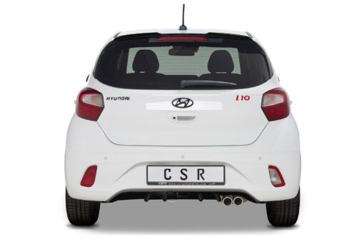 Diffuseur / Ajout de parechoc arrière pour Hyundai I10 (3. Generation) toutes versions (depuis 2020)