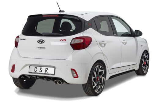 Diffuseur / Ajout de parechoc arrière pour Hyundai I10 (3. Generation) toutes versions (depuis 2020)