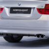 Diffuseur / Ajout de parechoc arrière pour BMW Série 3 E90 / E91 toutes carrosseries (préfacelift) (01/2005-09/2008) - Fabriqué en ABS (6 finitions au choix)