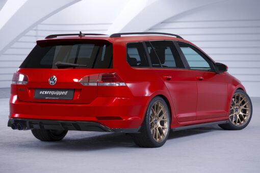 Diffuseur / Ajout de parechoc arrière pour VW Golf 7 (Typ AU) GTD break (2017-2020)