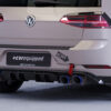 Diffuseur / Ajout de parechoc arrière pour VW Golf 7 (Typ AU) R (facelift) (2017-2019) - Fabriqué en ABS (6 finitions au choix)