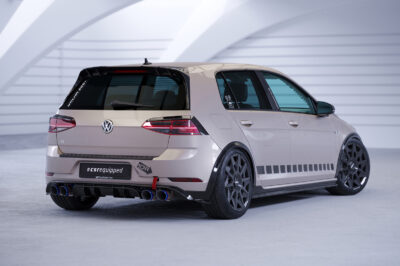 Diffuseur / Ajout de parechoc arrière pour VW Golf 7 (Typ AU) R (Facelift) (2017-2019)