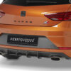 Diffuseur / Ajout de parechoc arrière pour Seat Leon III Typ 5F Cupra SC (3 portes) (2017-2020) - Fabriqué en ABS 10mm (à peindre ou polir)