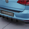 Diffuseur / Ajout de parechoc arrière pour VW Golf 7 (Typ AU) finition de base (08/2012-02/2017) - Fabriqué en ABS 10mm (à peindre ou polir)