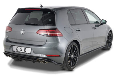 Diffuseur / Ajout de parechoc arrière pour VW Golf 7 (Typ AU) R (Facelift) (2017-2019)