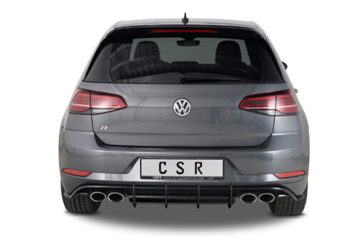 Diffuseur / Ajout de parechoc arrière pour VW Golf 7 (Typ AU) R (Facelift) (2017-2019)