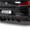 Diffuseur / Ajout de parechoc arrière pour VW Scirocco 3 R (facelift) (2014-2017) - Fabriqué en ABS 10mm (à peindre ou polir)