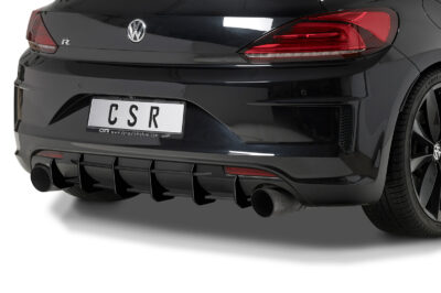 Diffuseur / Ajout de parechoc arrière pour VW Scirocco 3 R (Facelift) (2014-2017)