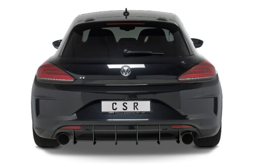 Diffuseur / Ajout de parechoc arrière pour VW Scirocco 3 R (Facelift) (2014-2017)