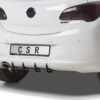 Diffuseur / Ajout de parechoc arrière pour Opel Corsa E Gsi (06/2018-06/2019) - Fabriqué en ABS 10mm (à peindre ou polir)