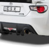 Diffuseur / Ajout de parechoc arrière pour Toyota GT86 toutes carrosseries (2012-2016) - Fabriqué en ABS 10mm (à peindre ou polir)
