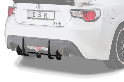 Diffuseur / Ajout de parechoc arrière pour Toyota GT86 toutes versions (2012-2016)