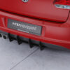 Diffuseur / Ajout de parechoc arrière pour VW Golf 6 (Typ 1K) finition de base (2008-2012) - Fabriqué en ABS 10mm (à peindre ou polir)