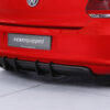 Diffuseur / Ajout de parechoc arrière pour VW Polo 5 (Typ 6R) R-Line (2009-2014) - Fabriqué en ABS 10mm (à peindre ou polir)
