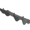 Diffuseur / Ajout de parechoc arrière pour VW Polo 5 (Typ 6R) GTI (2010-2014) - Fabriqué en ABS 10mm (à peindre ou polir)