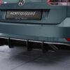 Diffuseur / Ajout de parechoc arrière pour VW Golf 7 (Typ AU) break finition de base (facelift) (2017-2020) - Fabriqué en ABS 10mm (à peindre ou polir)