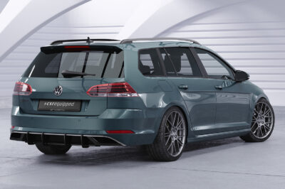 Diffuseur / Ajout de parechoc arrière pour VW Golf 7 (Typ AU) break (finition de base) (Facelift) (2017-2020)