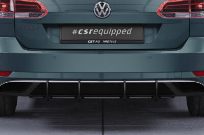 Diffuseur / Ajout de parechoc arrière pour VW Golf 7 (Typ AU) break (finition de base) (Facelift) (2017-2020)